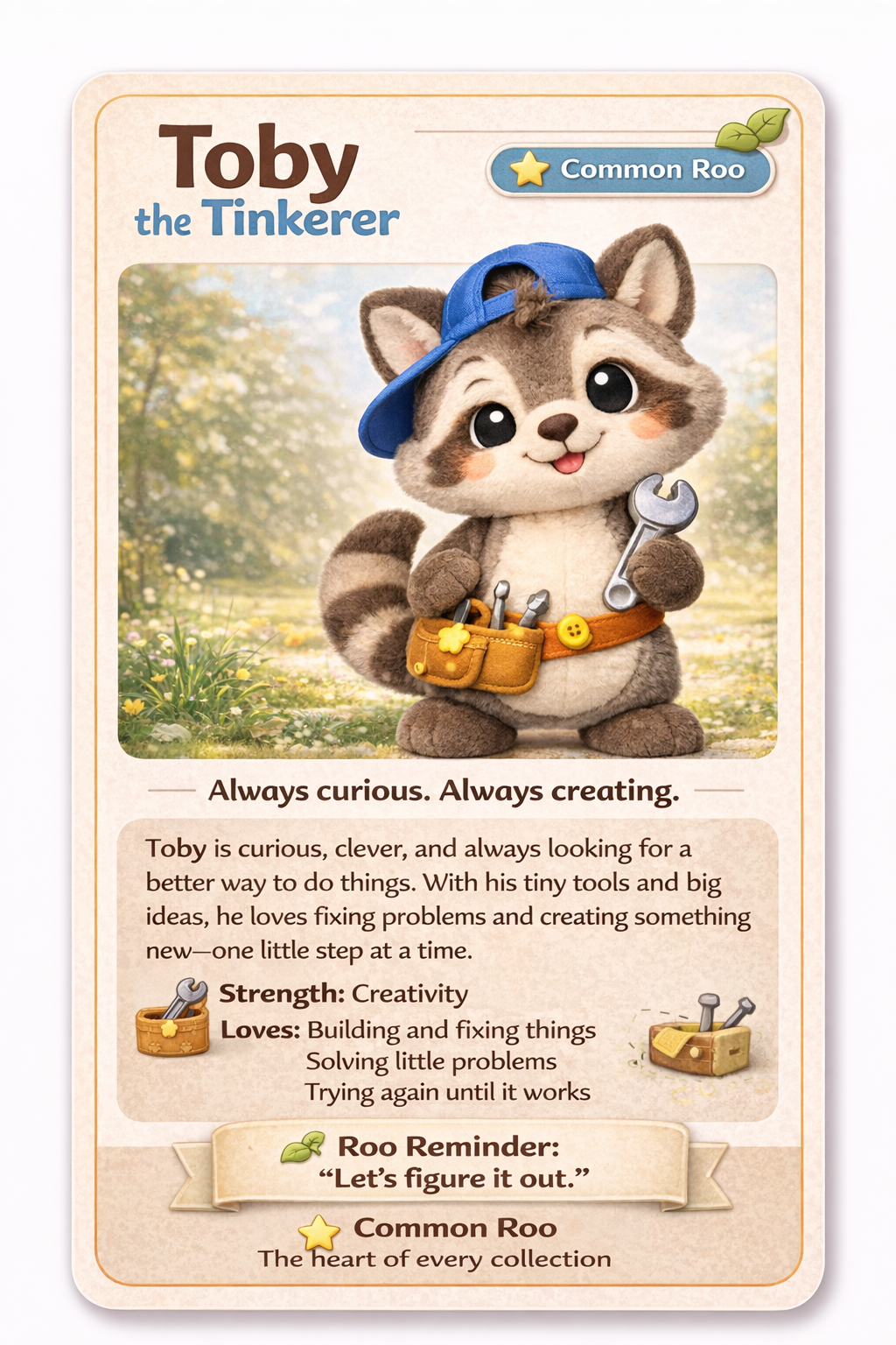 🦝 Toby the Tinkerer 🔧