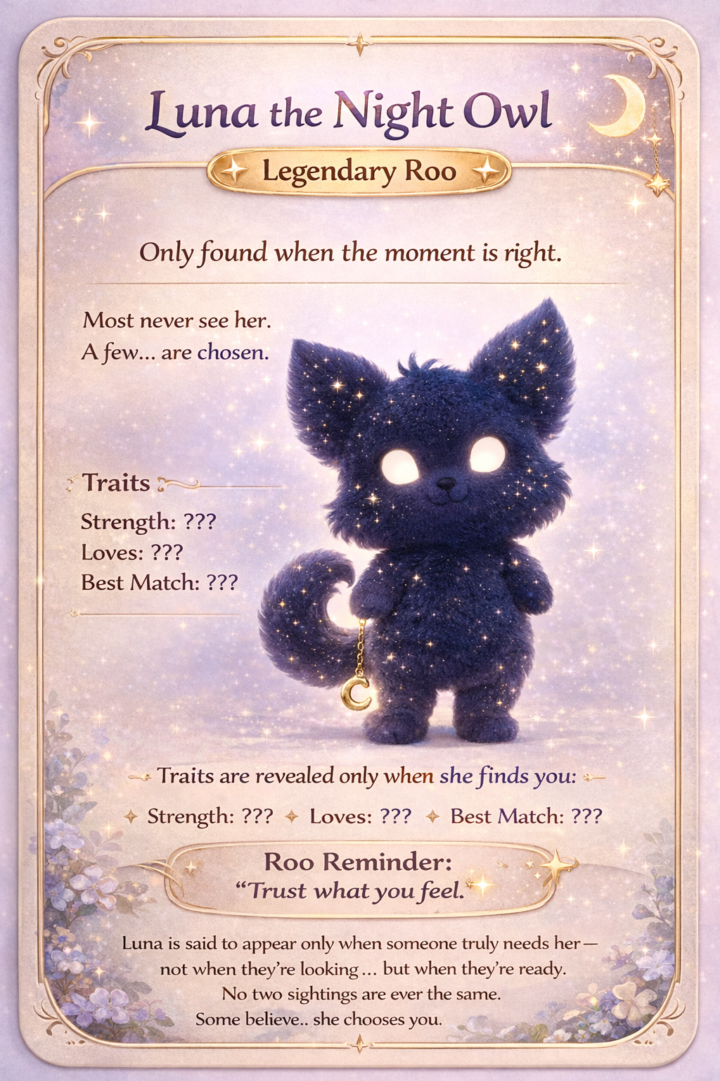 🦉 Luna the Night Owl 🌙